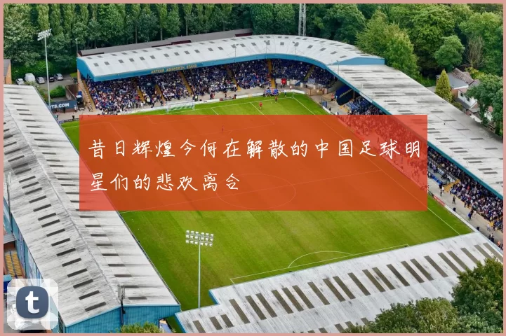 昔日辉煌今何在解散的中国足球明星们的悲欢离合